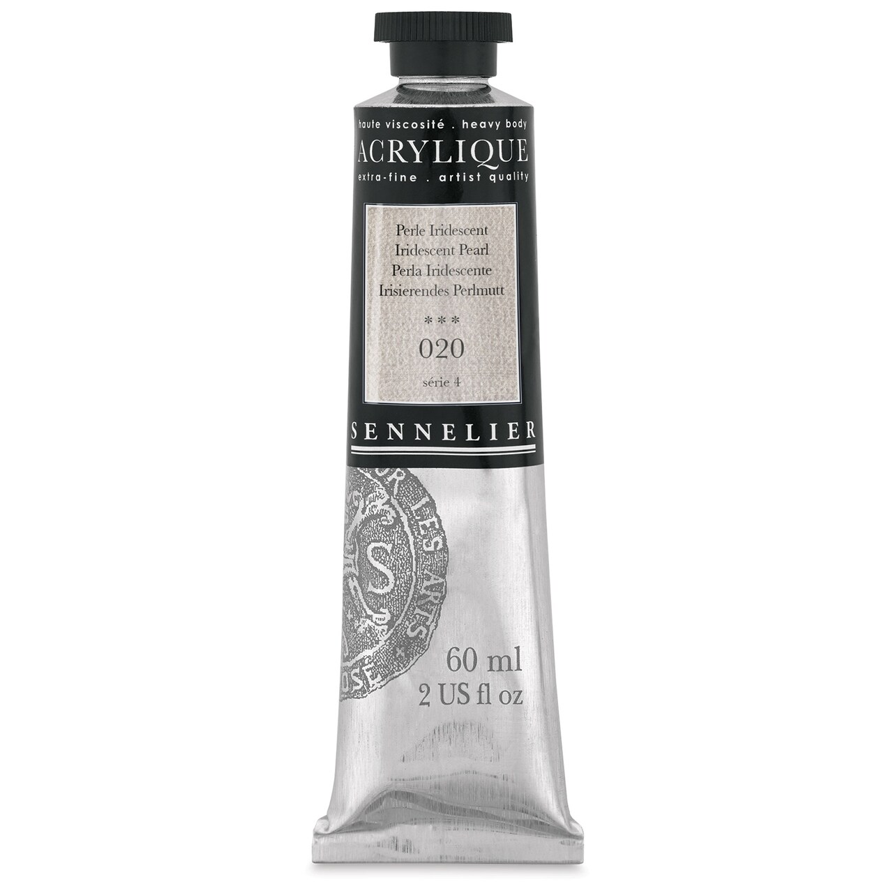 Sennelier Extra-Fine Artist Acryliques - Iridescent Pearl, 60 ml tube